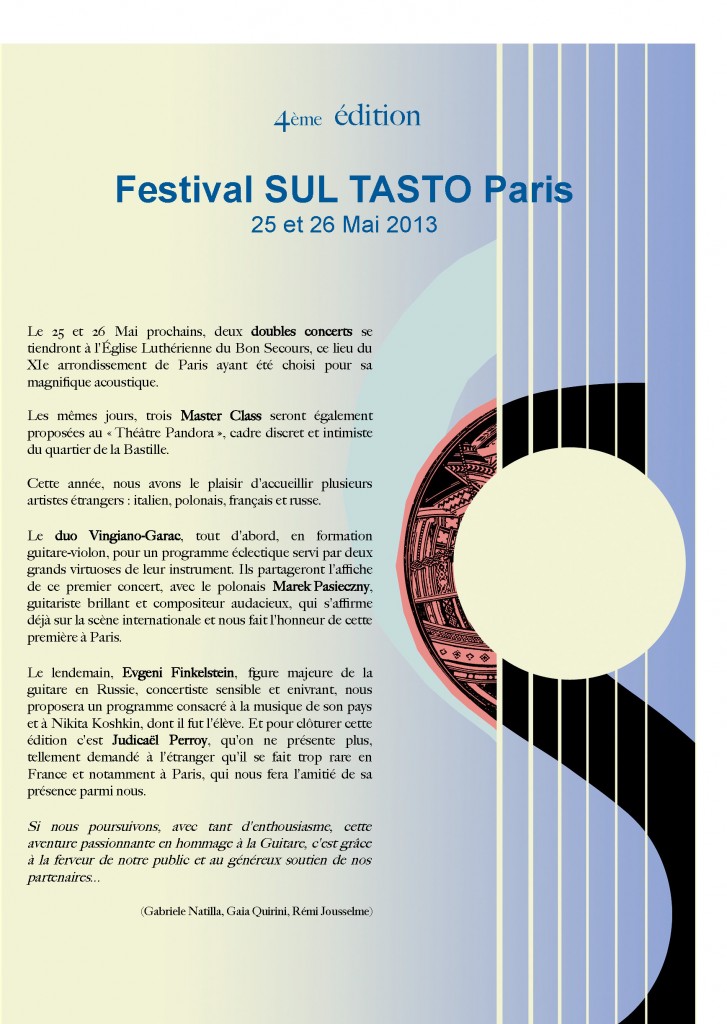 Festival SUL TASTO 2013 def_Pagina_1